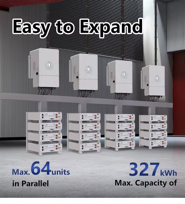 5kwh 24 48v Server Rack Lifepo4